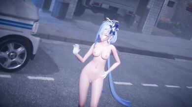 Pink Cat (Griseo): A MMD-R18 Hentai Porn Video