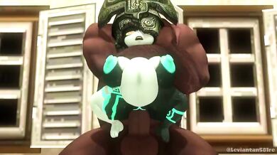 'The Legend of Zelda: Twilight Princess - Midna Gets Filled with Pleasure'