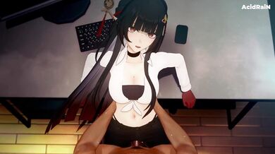 Naughty Ghost Rapes Virgin in Lingsha's Body: A Sexy NTR Hentai Full of Spiritual Energy