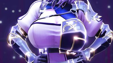 For*ced to Orgasm by the Dark Elf, Noel KUROMARU's Nude SEXdance Pleasure in Blue