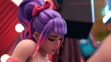 Fortnite's Chun-li & Tracy Go on a Wild Lesbian Adventure with Dildos