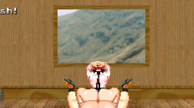 Innocent Futanari Shermie's New Missionary Position with Hands Behind Her Head