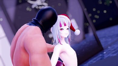 Bare Busty Elves in the Nude - HMV Series Part 1 - Gawr Gura Christmas [Uncensored]