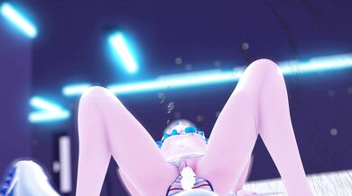 Pussy Lickin' and Dick Suckin' in a Love Hotel: HMV's 'Gawr Gura' Swimsuit Edition!