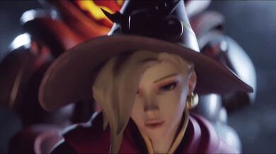 Mercy's Screaming Orgasm with Reaper's Hard Dick [Yeero]