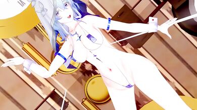 MMD Shorekeeper - Haniwa's Tiny Fuck Garden