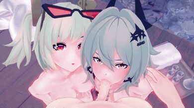 Japanese Bathhouse Orgy with Burnice and Caesar - 100% UNCENSORED!