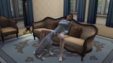 Cum-facing Olivia's Cunt