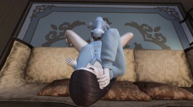 Cum-facing Olivia's Cunt