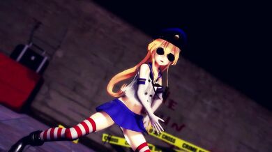 Dark Temptation: Shimakaze's Forbidden Ocean Voyage [Hamselvish MMD]