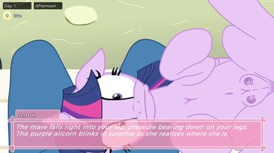 Taking the Ride with Twilight Sparkle: A Pony Waifu Simulation