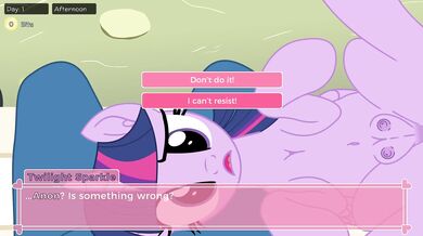 Taking the Ride with Twilight Sparkle: A Pony Waifu Simulation
