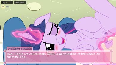 Taking the Ride with Twilight Sparkle: A Pony Waifu Simulation