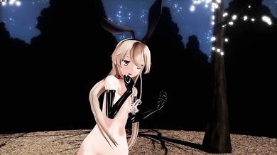 Snowy Night Fuck Session with Shimakaze and P-chan in 'Star Night Snow' MMD Hentai Video