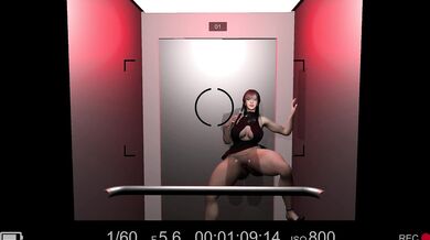 Ghostly Fuck Fest in a Lift