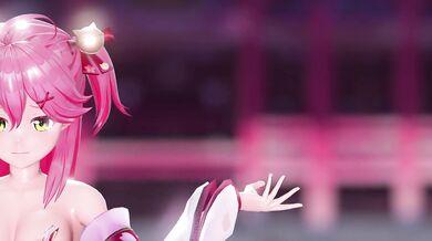 'Hardcore Hentai - Kassandra's Sexual Adventures with Sakura Miko and Kyouki Ranbu at Daytime Ver.'