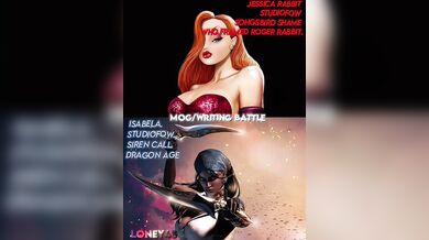 Ink-stained Fap Fest: Jessica vs. Isabela in a Masturbatory Showdown