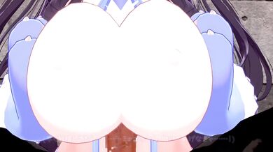 Neko-Chan's Tight Tittie Squeezing