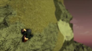 Cliffhanger: A Roblox Lesbian R63 Threesome at Sunset