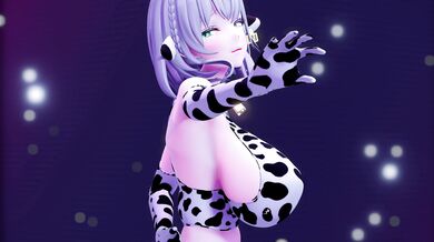 Black-haired beauty goes wild with her seductive cowgirl and bigger breasts moves