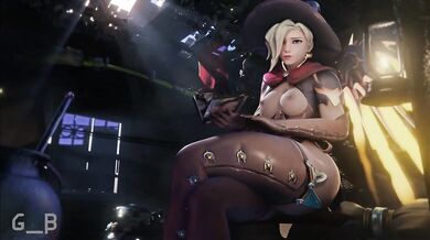 Sexy Overwatch Cosplayers Fucking Hard in MK 4.5