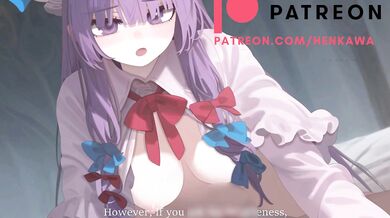 The Mythical Touhou Hentai with Patchouli Knowledge