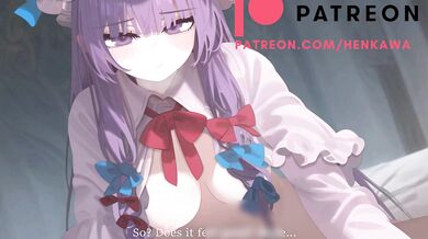 The Mythical Touhou Hentai with Patchouli Knowledge