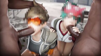 Uncensored Fuck Fest: Kiriko and Tracer Get Blacked by Aphy3D