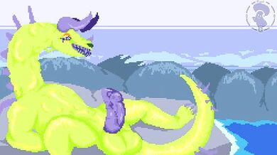 Pixeled Penis Consumption