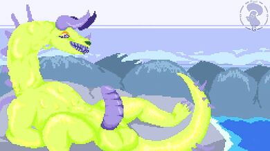 Pixeled Penis Consumption