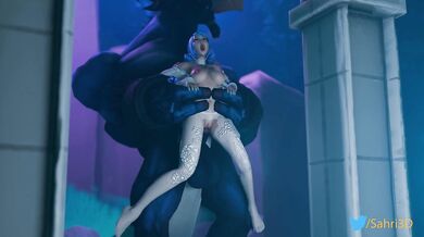 Pink-haired Temptress Sona Gets Her Way with Alistar in 'Crystal' [Part One]