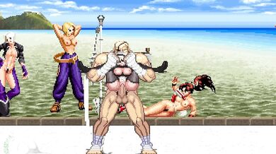 2B gets fucked by Sagat