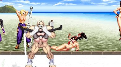 2B gets fucked by Sagat