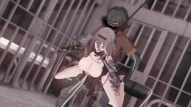 Haru's Snowballing Fetish: Rope Play and Suffocation with her Assistant