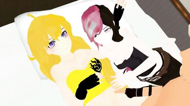 Ruby gets annihilated by Yang's muggy queef in 1080p HD!