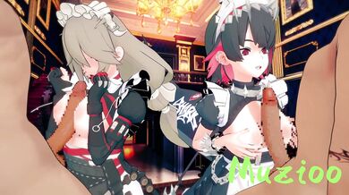 Ellen and Rina's Hot Lesbian Encounter