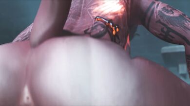 Futanari Tiefling Gets Nailed in the Ass by a Zombie [Karlach Act 2 Romance, TieflingTav]