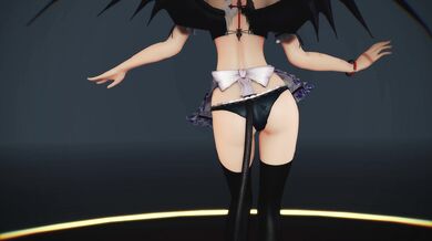'Kagamine Rin Dances With Apple Pie (000MMD)'