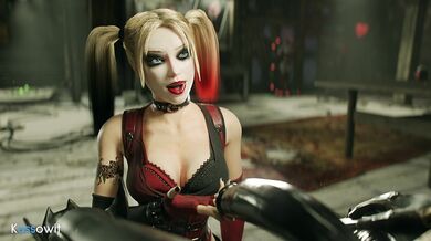 Batgirl and Harley's Lesbian Lust[No Music] in HD Quality