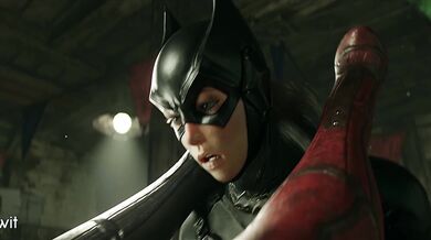 Batgirl and Harley's Lesbian Lust[No Music] in HD Quality