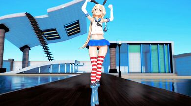 Wife Banged Hard in Marriage Bed by Shimakaze [MMD R18] GenesisMMD