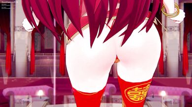[Horny Deviless Dancing in Sexy Lingerie] Rias Gremory [High School DxD]