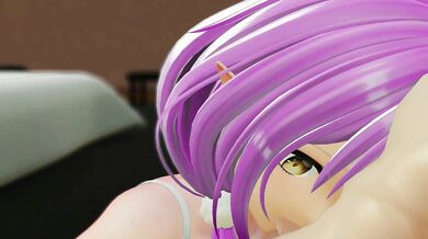 Lamy's Sweet Cream: A Hololive Hentai Vtuber MMD 3D Pink Hair Blowjob and Creampie Adventure