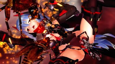 Girlfriend's insect sex with her boyfriend's cock!