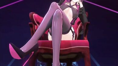 Femdom Goddess Controls Her Submissive Slave with High Heels [Femdom68]