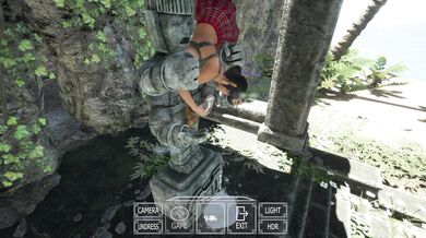 [4K] BITS: Fucking a Stone Statue