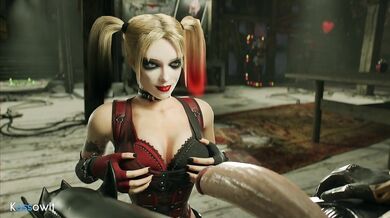 Harley's Futa Transformation & Batgirl's Lesbian Love Affair