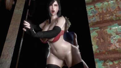 Outdoor Fuck Fest with Tifa and Cloud