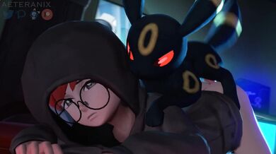 Wild Sex Adventures of a Mature Veterinarian with her Cute Umbreon Puppy