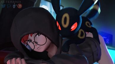 Wild Sex Adventures of a Mature Veterinarian with her Cute Umbreon Puppy